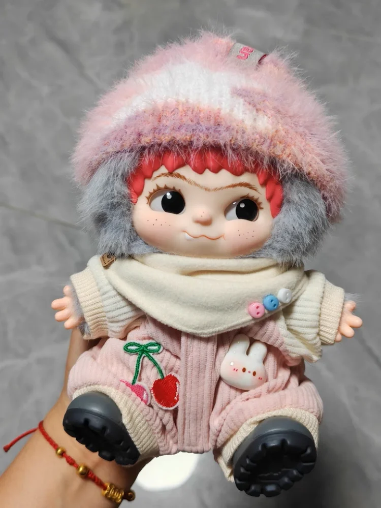 New Suitable for 20cm Wakuku Baby Clothes Trendy Party Bibs Cotton Dolls Blind Boxes Plush Toys and Clothing