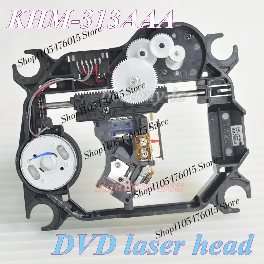 Brand New Original KHM-313AAA Laser Head, 313A 313AAA Optical Pickup With Plastic Frame For DVD Player Mechanism Replacement