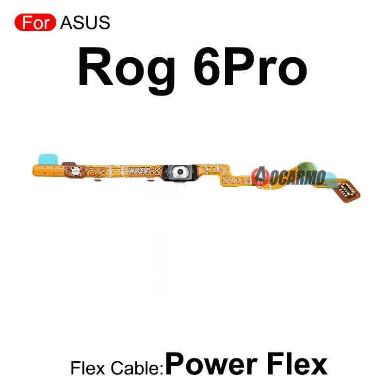 Power / Volume Buttons Up Down Flex Cable For ASUS ROG Phone 6 6Pro Rog6 Pro Replacement Repair Parts