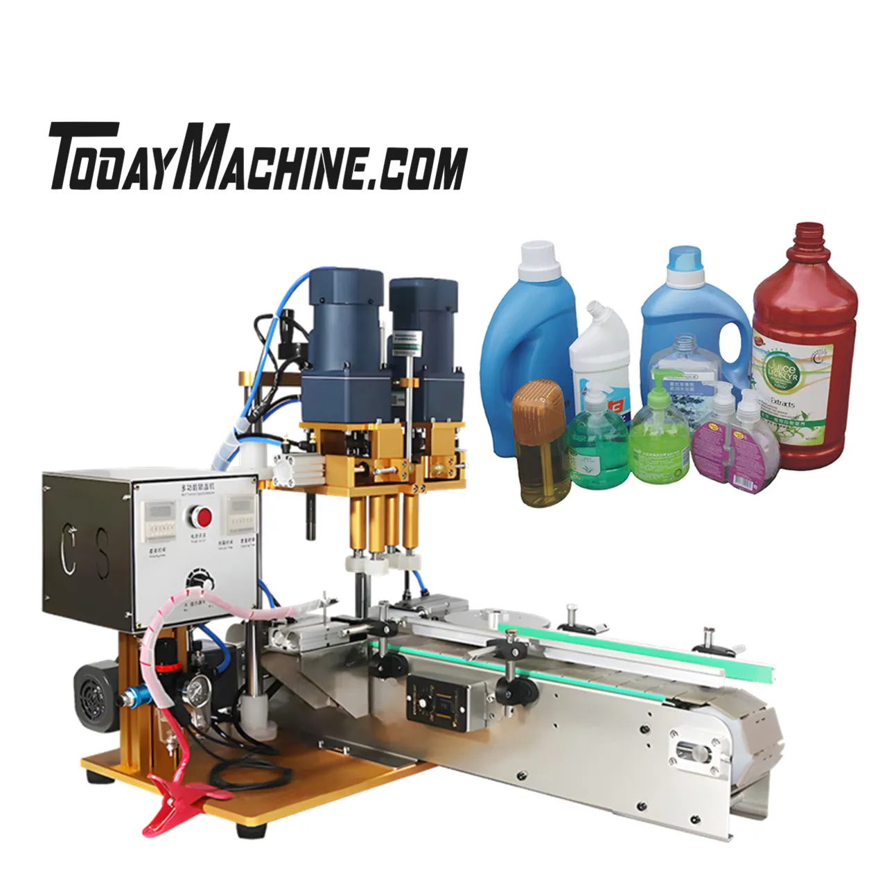 Automatic Screw Servo Trigger Pump Spray Bottle Capping Machine