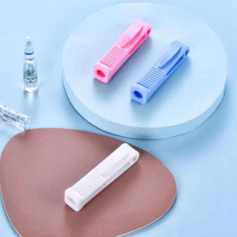 Portable Nurse Hand Safety Ampoule Breaker, Glass Ampule Scoring Tool With Small Grinding Wheel Blades, Multi-purpose Medical Vi