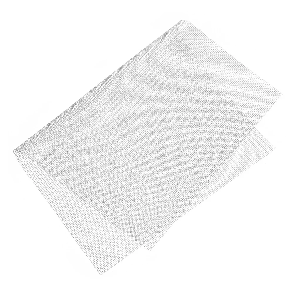 304 Stainless Steel Wire Mesh Screen Vent Fine Mesh Screen Material for Home Garden Outdoor Airflow Barrier Debris Prevention