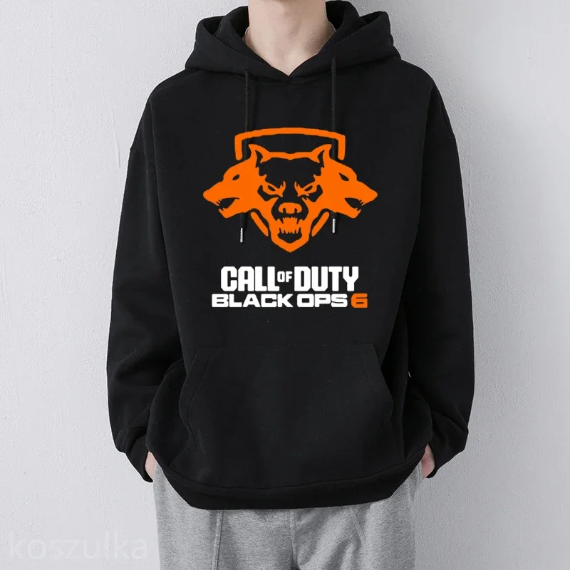 Game Call of Duty Black Ops 6 Printed Hoodies Winter Casual Long Sleeve Women Streetwear Sweatshirts Fashion Men Pullovers Tops