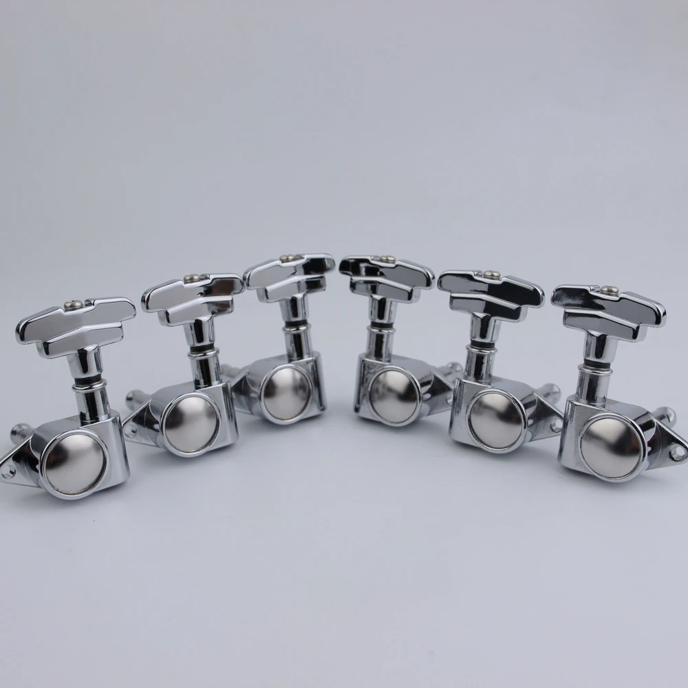 New J109 3x3 Chrome Guitar Tuners Art Deco Rotomatic Imperial Style Head Guitar Tuning Pegs