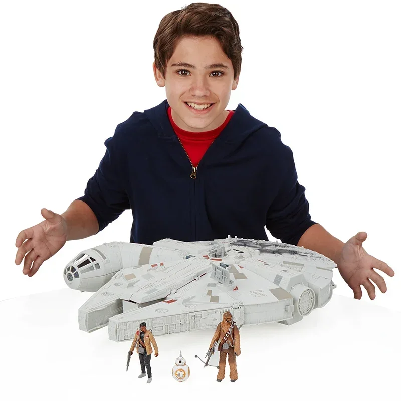 Hasbro Star Wars Spaceship Force Awakening 3.75-inch Vehicle Millennium Falcon+doll Model Toy Christmas Children's Adult Gift