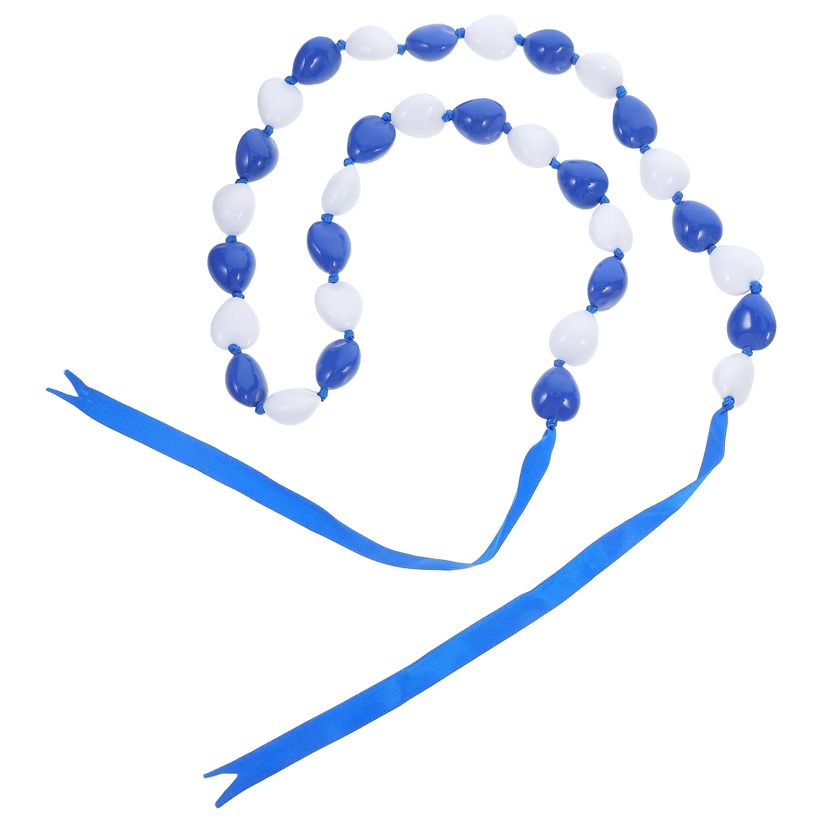 Collana con ghirlanda d'onore con perline acriliche, decorazione per festa di laurea, chiusura a nastro, accessorio per cabina fotografica, collana con perline per feste