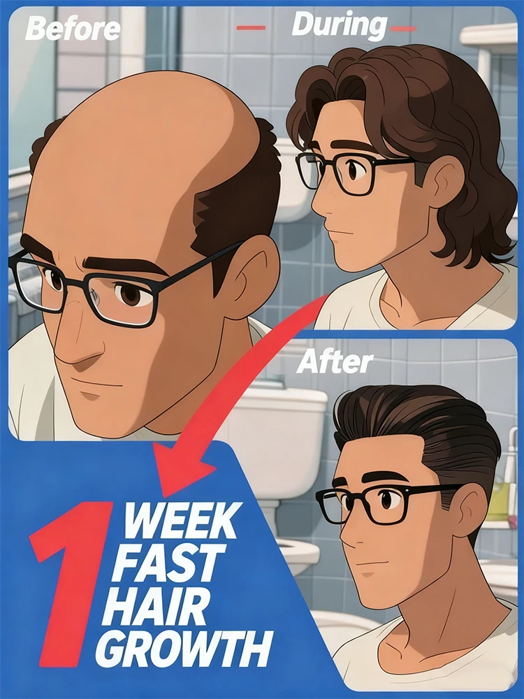 

No medication or hair transplant required. Say goodbye to baldness in 7 days, safe and fast