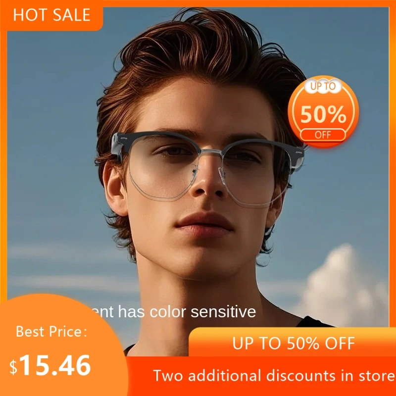 

Echowear Smart Driving Calling Listening To Music Sports Navigation Function AI Translation Intelligent Bluetooth Glasses 2026