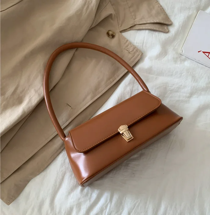 Französische Kleine Trendige Umhängetaschen für Damen 2025 Neuer Stil Modische Handtaschen Vielseitige und Stilvolle Umhängetasche Komplett – Detail 9