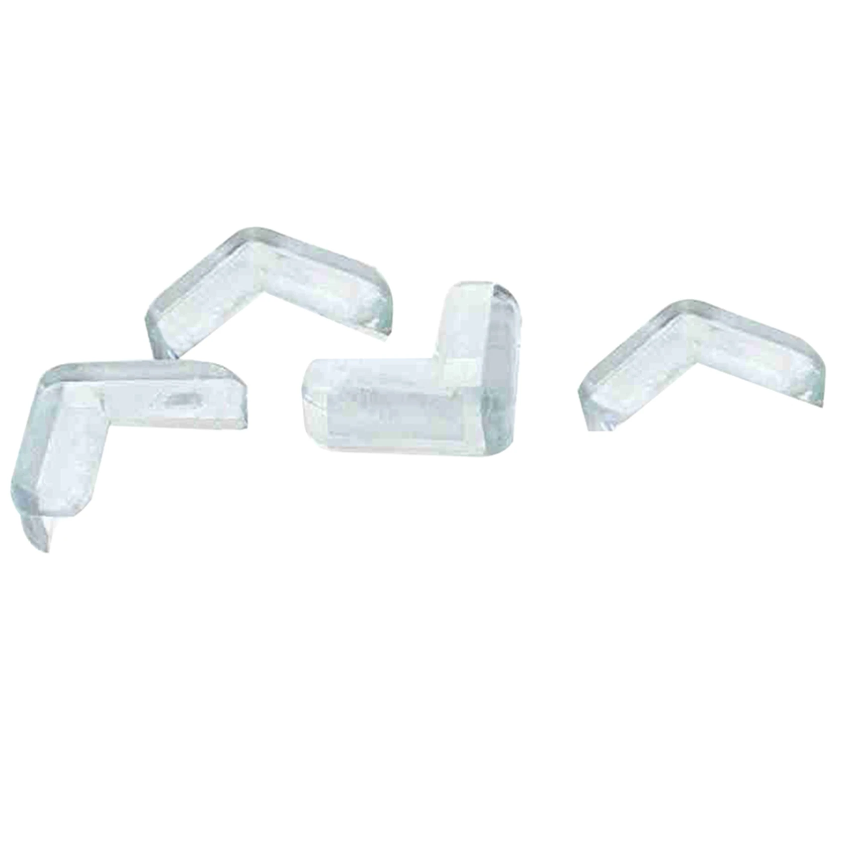 Y50A-20 Pieces Clear Safety Soft Plastic Table Desk Corner Guard Protector