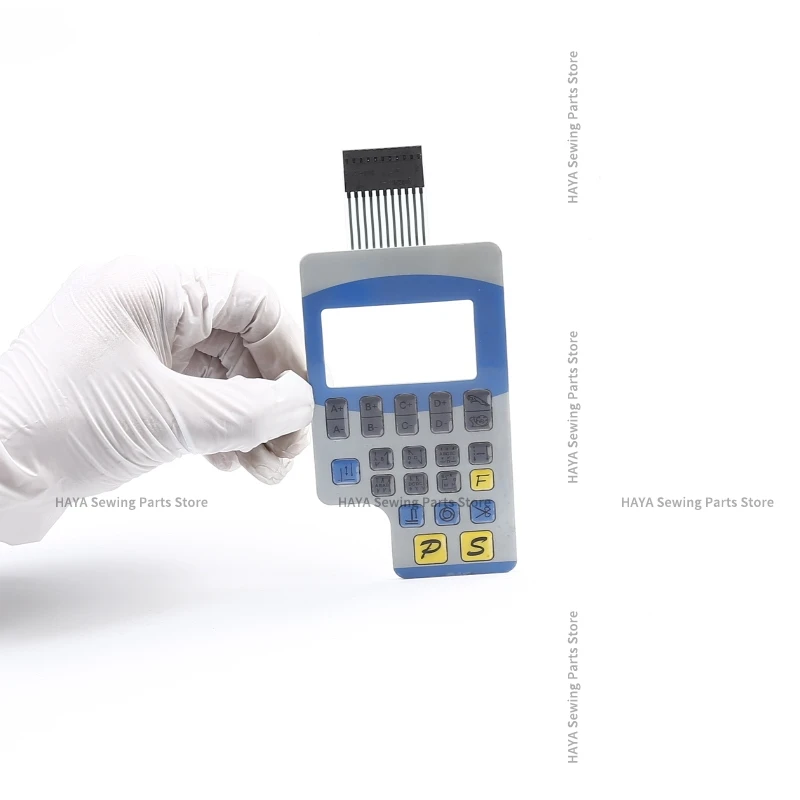 1 шт., новая наклейка на панель управления, мембранная пленка, кнопка переключения клавиатуры, бумага для Guanxi Kansai Huibao, промышленная швейная машина