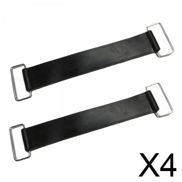 

High Resilience Battery Rubber Band Strap Holder Black Universal Non Slip for Motorcycle Suspension Tool Kit