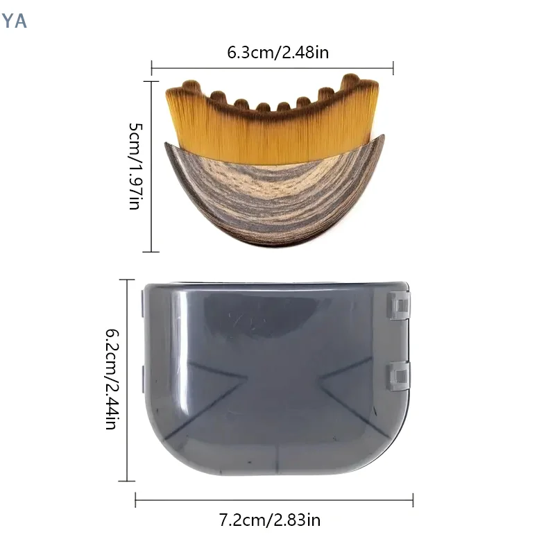 [Y]Lymphatic Contour Face Brush Dry Brushing Face Brush S Size Face Massager For Sculpting The Skin Massage Tool