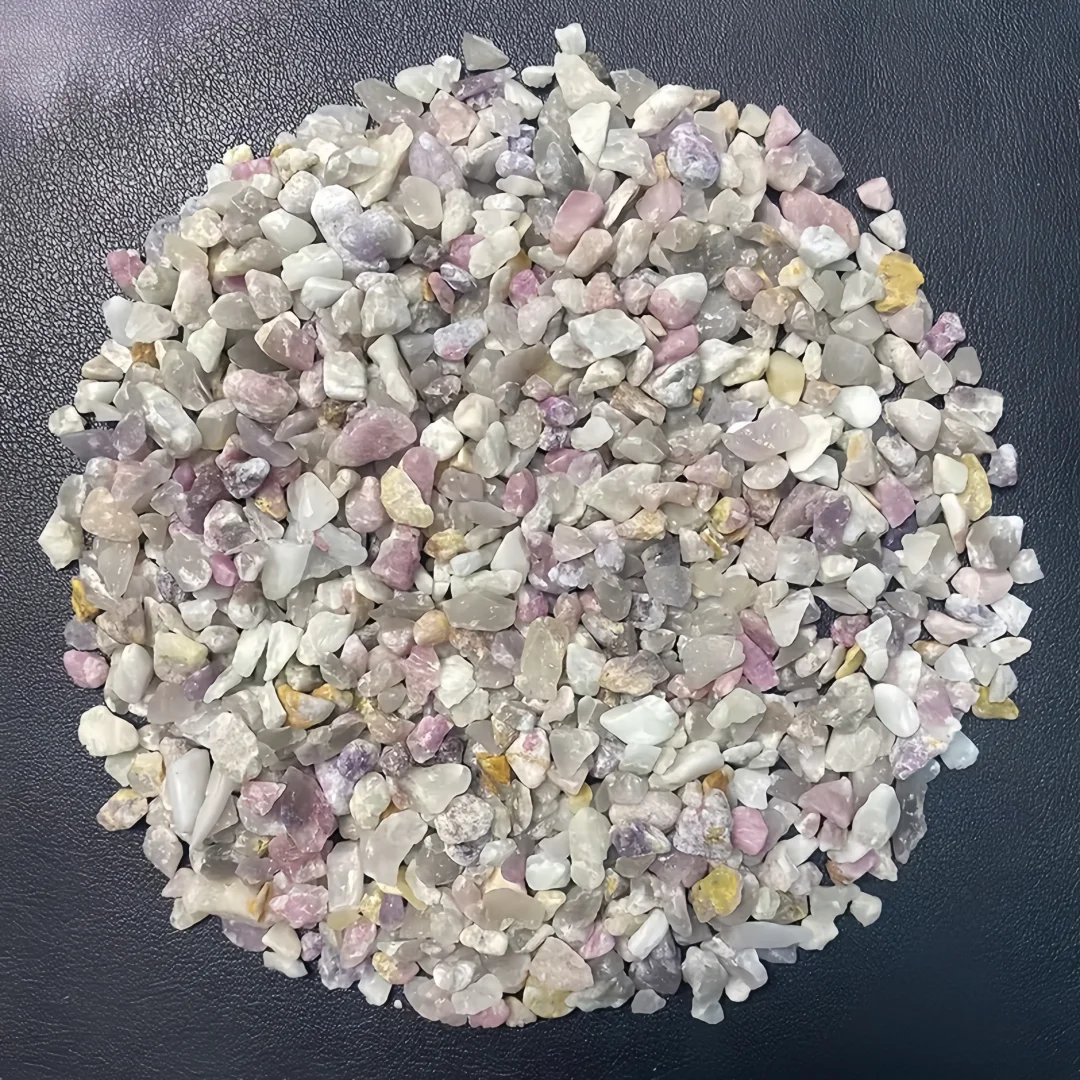 Natural Plum Blossom Tourmaline chips, for Fish Tanks, Aquarium Scenery, Flower Pots, Indoor Decoration, for Jewelry Making