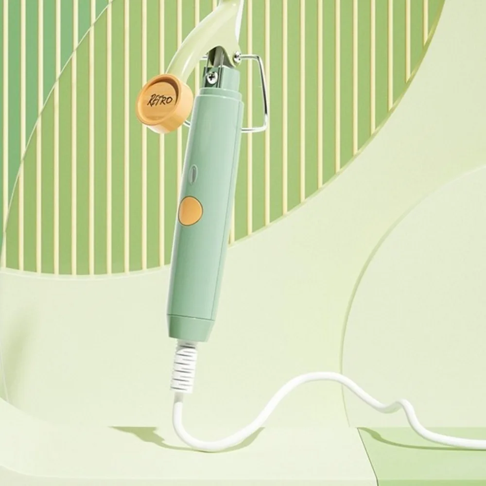 

9 мм шерстяные щипцы для завивки волос, ультратонкие мини-щипцы для завивки волос, керамические электрические щипцы для завивки волос, инструмент для укладки волос в салоне