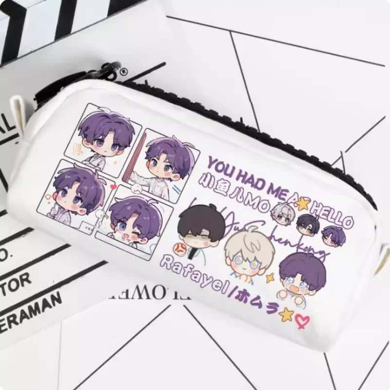 

Anime Love and Deepspace Rafayel Pencil Case Oxford Canvas Storage Bag Pencil Box Pencilcase School Pen Bag 2412