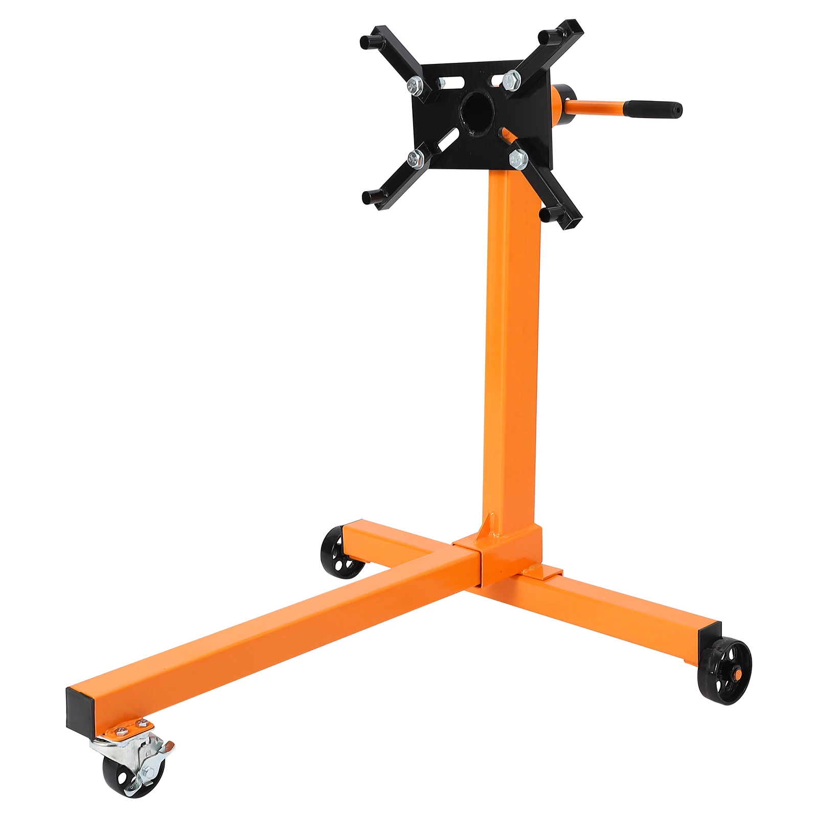 

750 Lbs Engine Heavy-Duty Engine Lift Stand Steel Rotating Stand with 360 Degree Rotating Head 3/8 Ton (750 Lb) Capacity