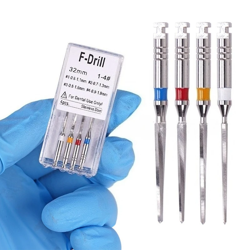 

Dental Endo Preparation Drills Stainless Steel Root Canal Expanding Grinding Needle Tools