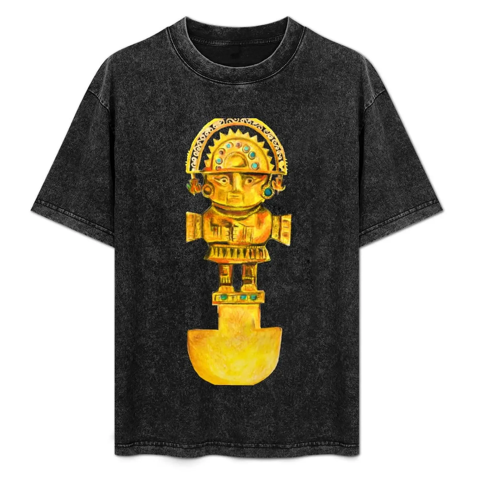 

Peruvian Tumi Drawing Colored Pencils T-Shirt tees luxury clothing labubu quick drying quick-drying T-shirt men