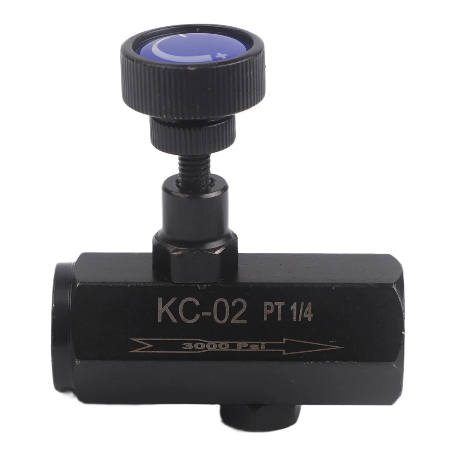 Throttle Check Flow Control Valve For Hydraulic Systems 3000 PSI Pressure Rating 1 2 NPT Threading 3 8 NPT Threading