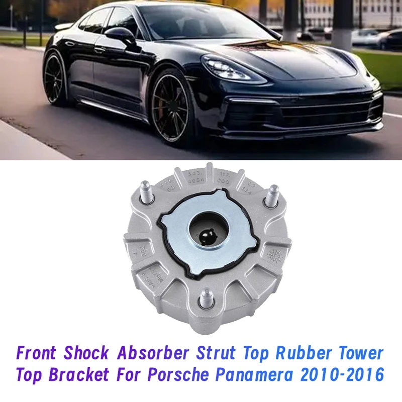 Right Front Shock Absorber Strut Top Rubber Tower Top Bracket For Porsche Panamera 2010-2016 97034301805 97034301804