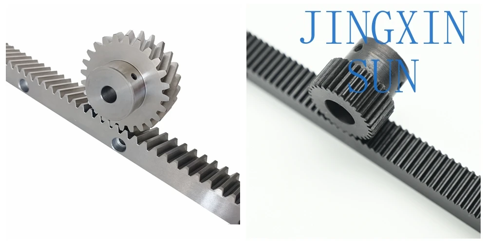 numerical control M1 M1.25 M1.5 M2 M3 M4 M5 M6 M7 M8 M9 M10 spur gear rack and pinion