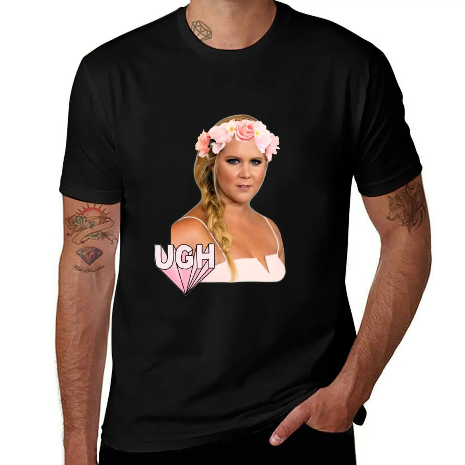 Amy Schumer T-Shirt Casual Fashion Short Sleeve Cotton T-Shirt