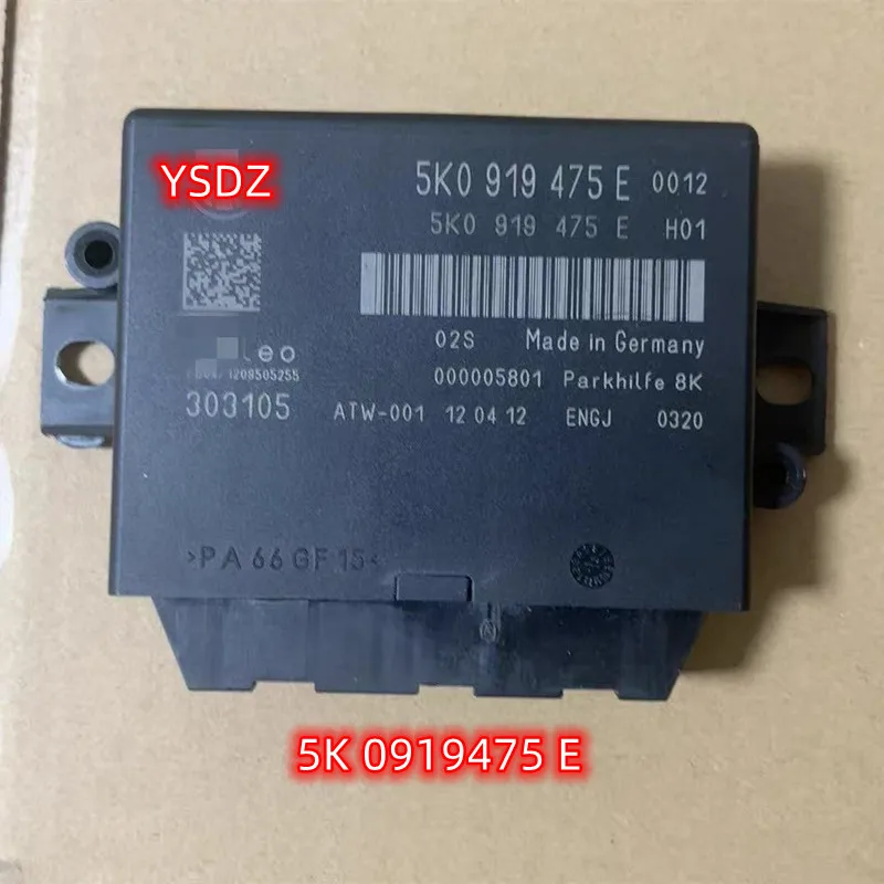 Module radar de stationnement Module d'aide au stationnement 5K 0919475 E / 5K0 919 475 E pour module PDC OPS de stationnement G