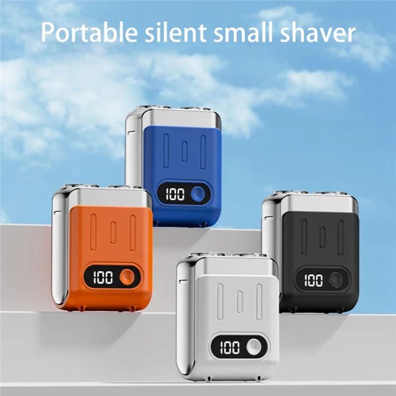 

Portable Electric Shaver Travel Trimmer With Digital Display Electric Beard Shaver Shaving Tool Travel Shaver