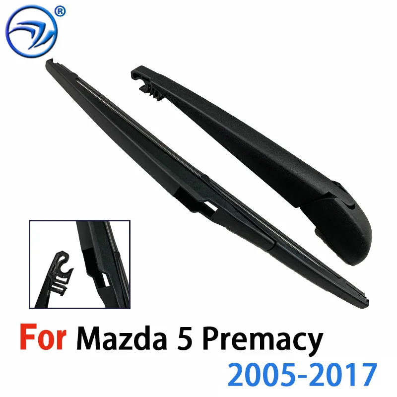 

Wiper 12" Rear Wiper Blade & Arm Set Kit For Mazda 5 Premacy 2005 06 07 08 09 10 11 12-17 Windshield Windscreen Rear Window