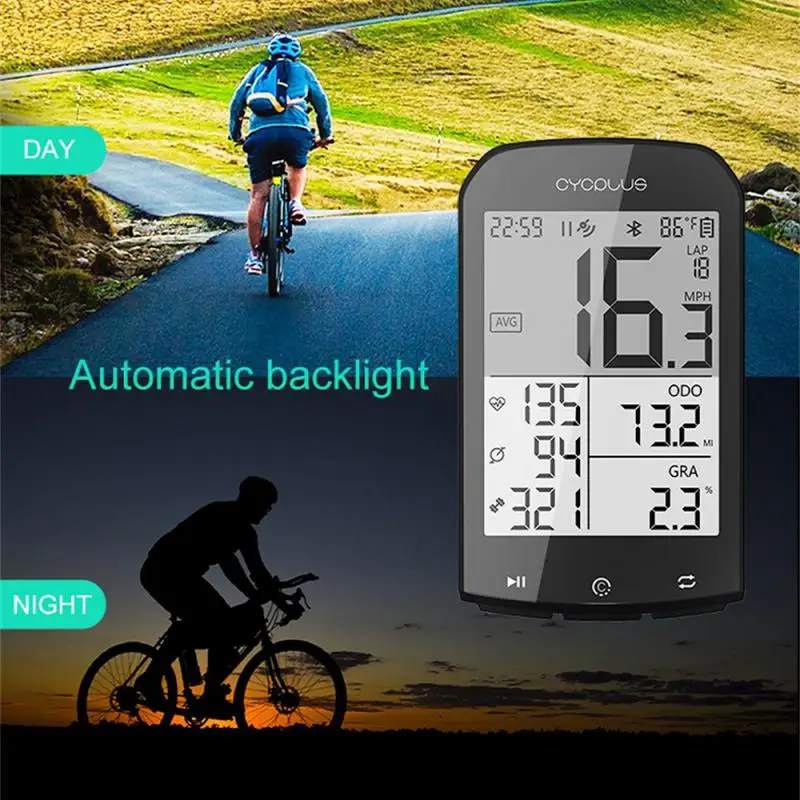 Wireless Bicycle Computer LCD Digital Cycling Computer Speedometer Backlight Bike Speed Odometer Bike Accessories