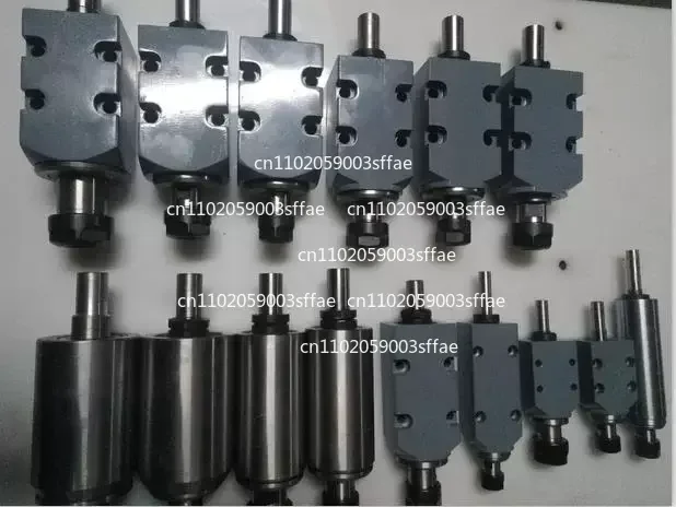 مغزل مربع مصغر غير مزود بـ 30 مغزل مربع، رأس طحن جانبي، مغزل حفر برأس كهربائي