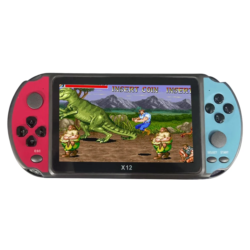 X12 Retro Handheld Game Console 8GB Video Game Player Built-in 2000 Games Kit