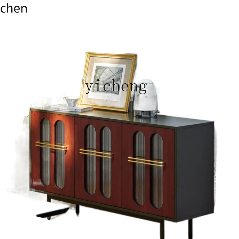 YFY  Montmartre Side Cabinet/One Home Wall Cabinet Sideboard Cabinet Solid Wood Retro