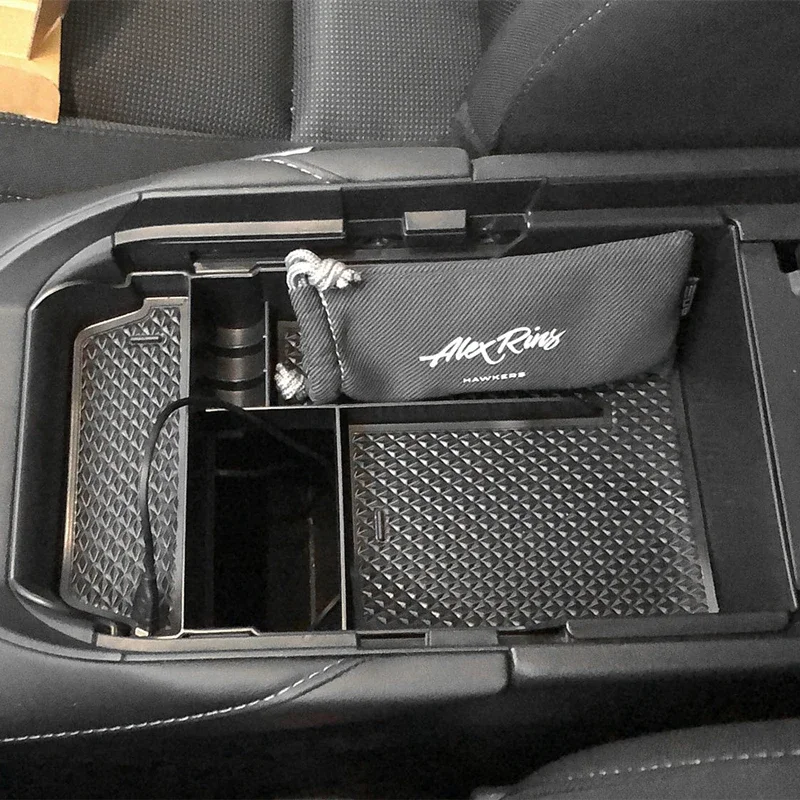 

For Mazda CX-30 2019 2020 2021 2022 Storage Box Car Central Armrest ABS Storage Box Organizer CX-30 CX30 Accessories