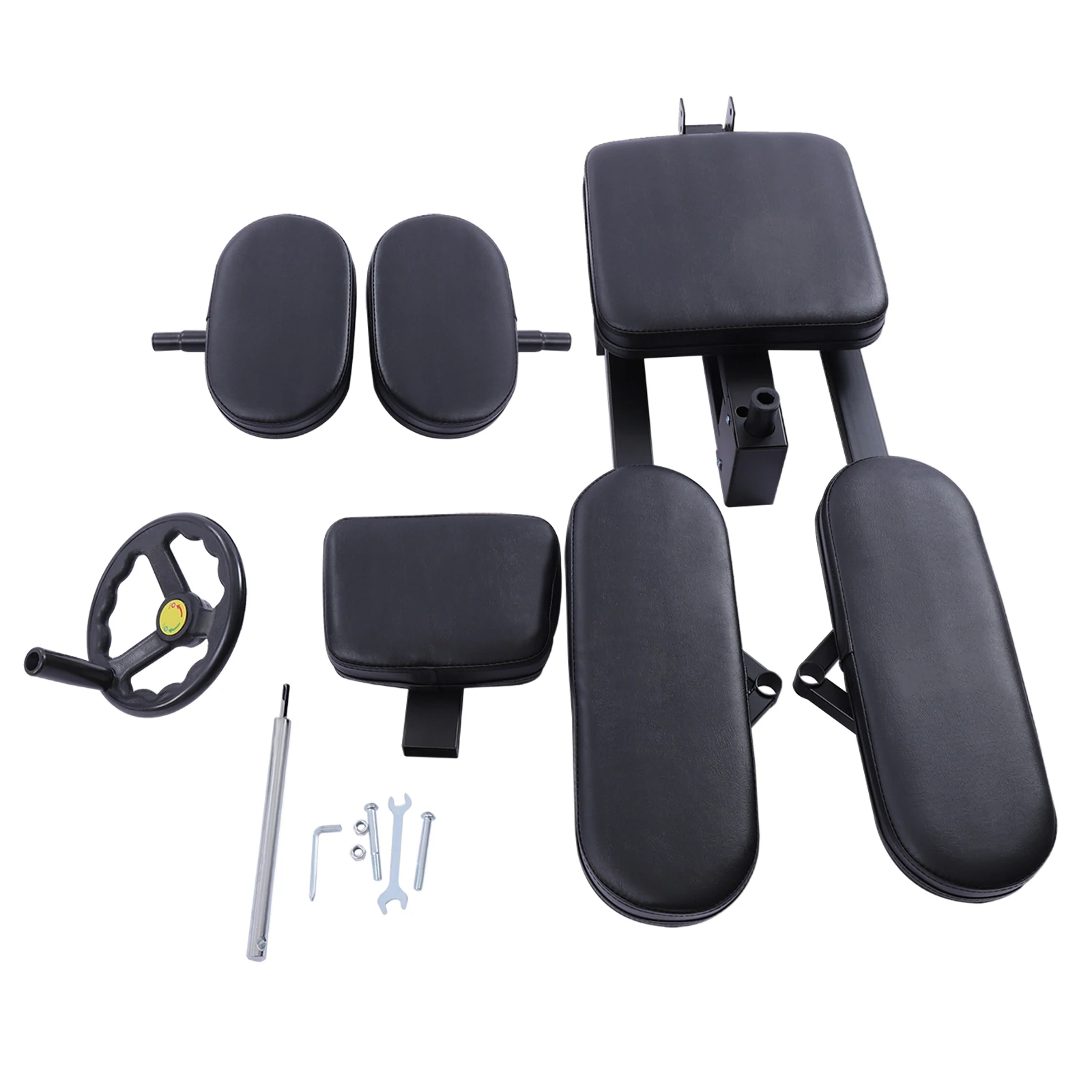 180° Leg Stretcher Machine 220LBS Capacity with Handwheel for Home Gym Flexibility Training
