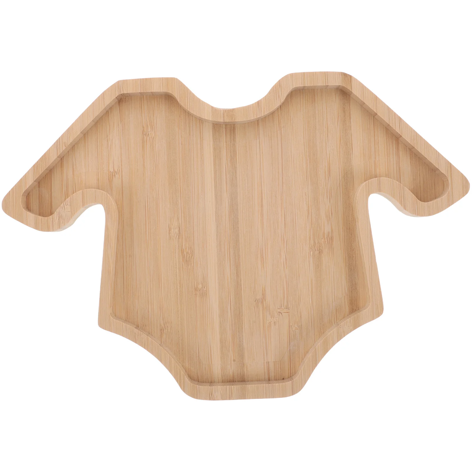 

Romper Shaped Wooden Baby Shower Charcuterie Board Cheese Display Food Serving Tray Candy Fruit Salad Vegetable Dish