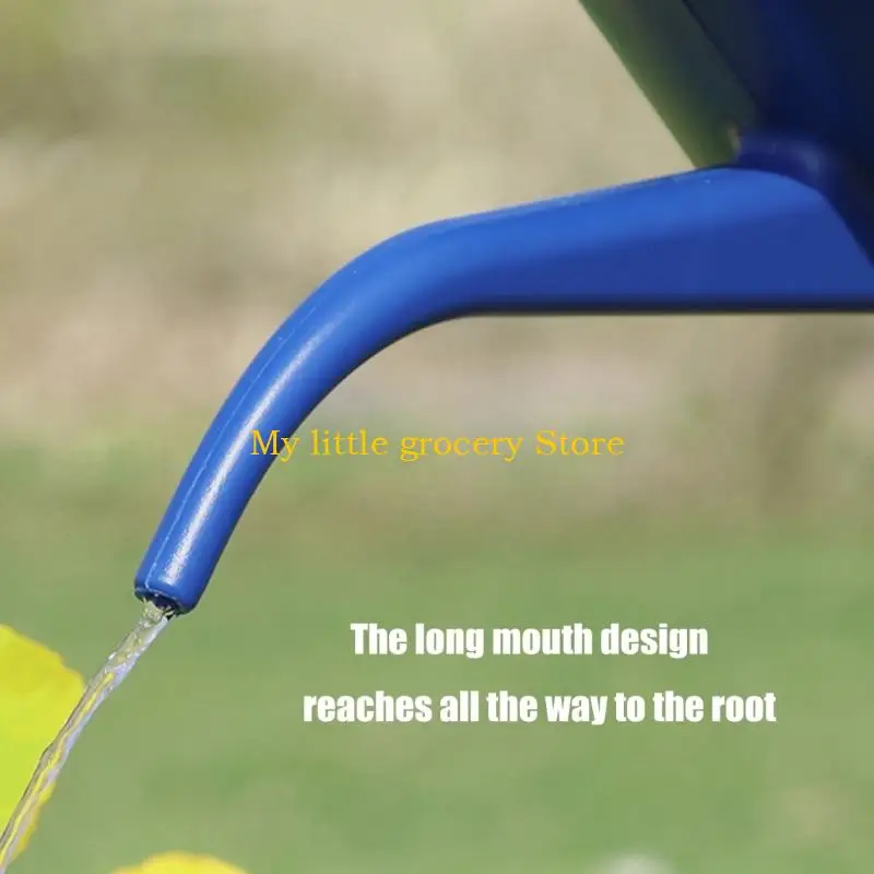 D5BD Watering Can 4L Plastic Watering Can with Comfortable Handle Small Garden Watering Can Long Spout for Indoor Outdoor