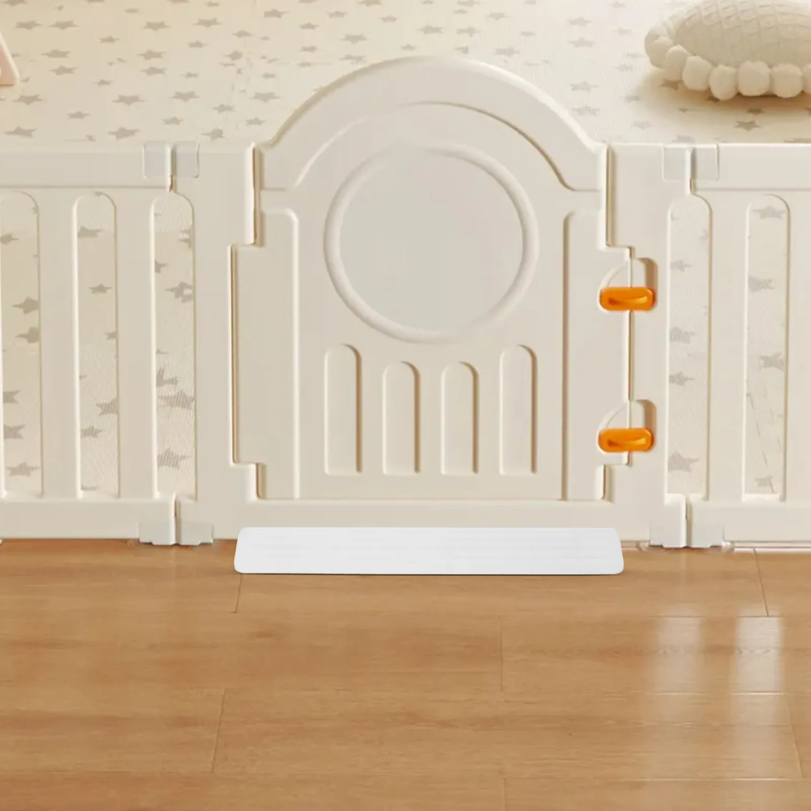 

Safety Door Gate Hardware Kit Baby Proofing Staircase Barrier Mounting Accessories Adjustable Anti Kick Pedal Board Fixator