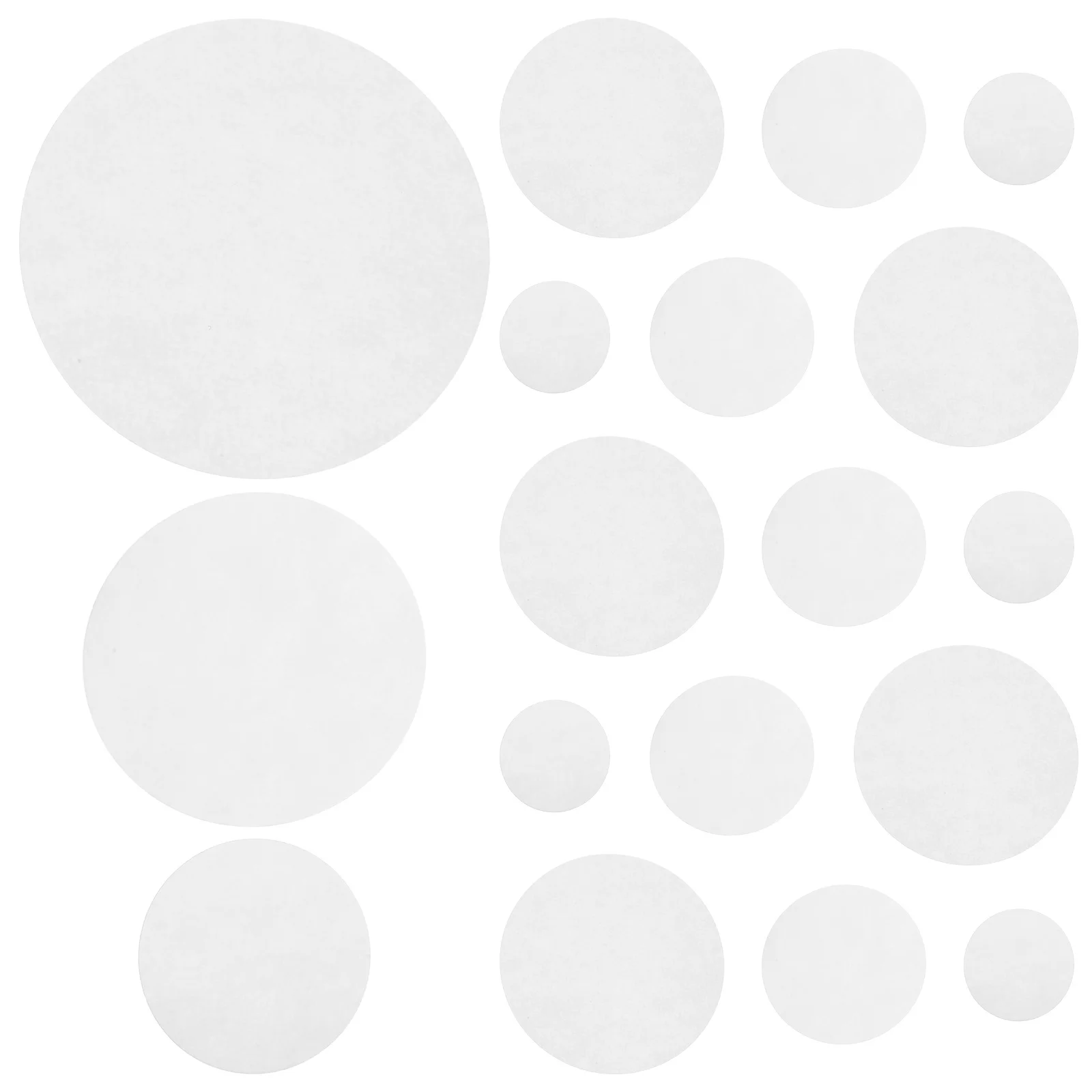 

50Pcs Felt Plate Protectors Soft Dish Dividers Scratch Prevention Easy Clean Cuttable Storage Pads for Plates Bowls Cups