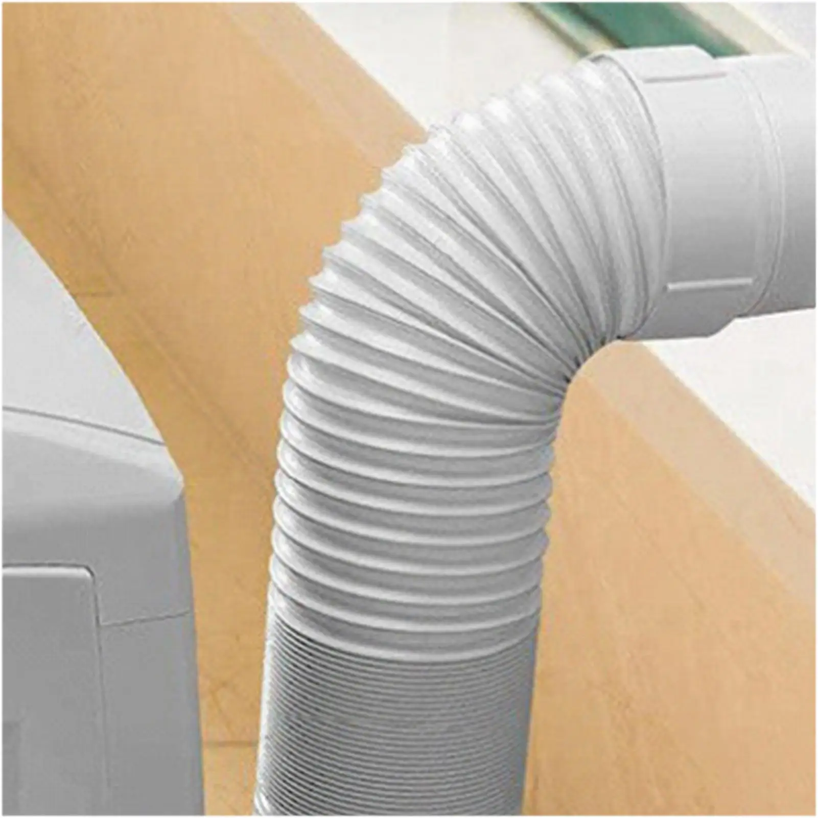 Portable Universal Flexible Conditioner Exhaust Hose Tube Replacement Parts For Mobile Air Conditioning Exhaust Vent Pipe