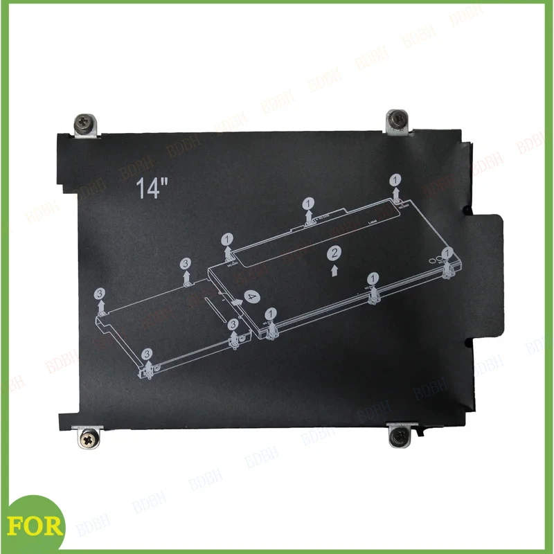 New 2.5 SATA Hard Disk Drive for HP Probook 640 650 G4 G5 Laptop HDD SSD Frame Tray Adapter Bracket Replacement Accessories