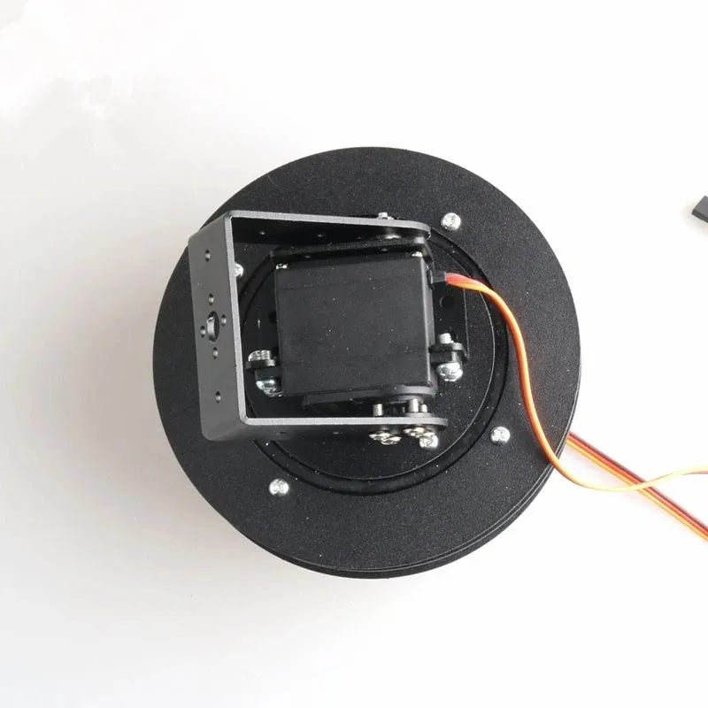2 DOF แขนหุ่นยนต์พวงมาลัยเกียร์หุ่นยนต์ Manipulator Servo Turntable ฐานกรอบแขนหุ่นยนต์ฐานของเล่น