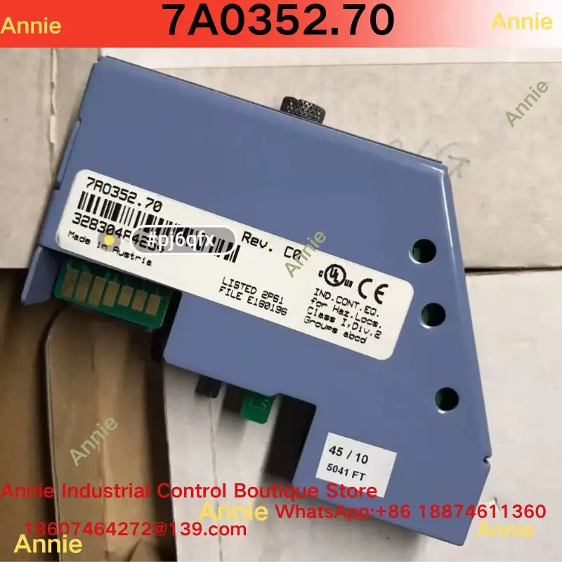 

Совершенно новый промышленный модуль автоматизации 7A0352.70