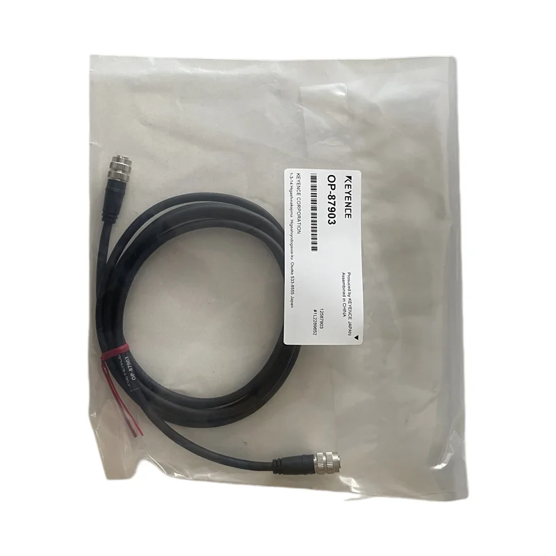 KEYENCE OP-87903 OP-87907 OP-87904 OP-87905 OP-87906 Multi Point Laser Sensor Head Cable 2m Used for QR Code Reading in Stock