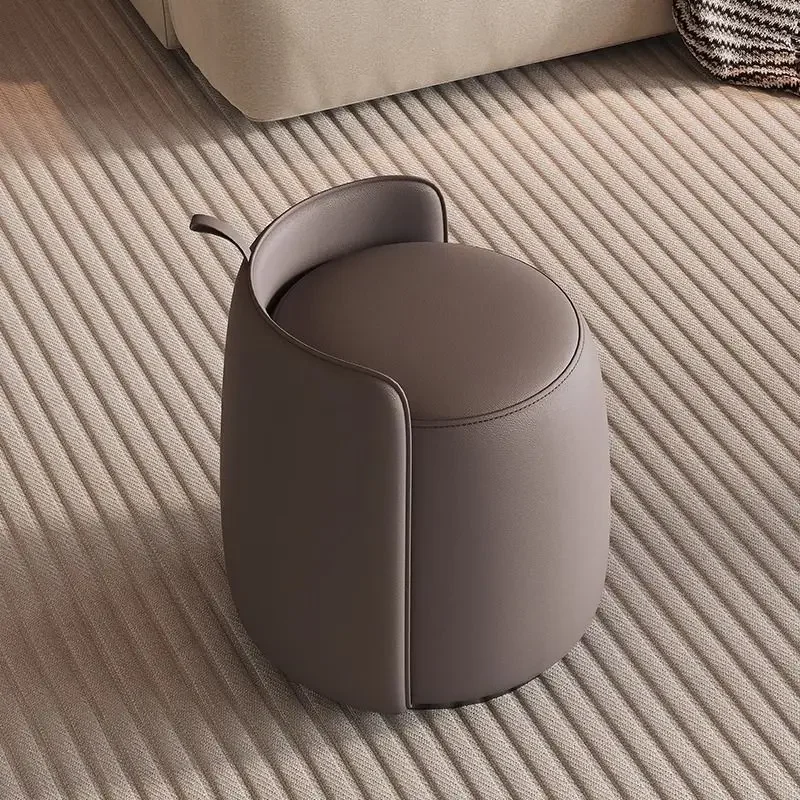 Sofa Stool Simple, Dressing Stool, Home, Bedroom, Low Stool, Rotatable, Stool, Makeup, Living Room, Chair