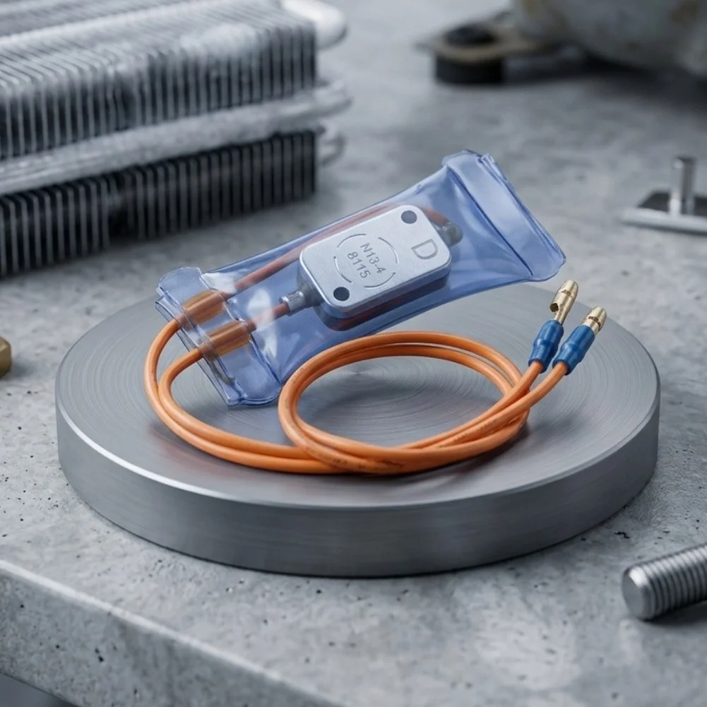 Thermostat Sensor for Maintaining Optimal Defrost Timing in Wind-Cooled Refrigerators with Precision Tolerance