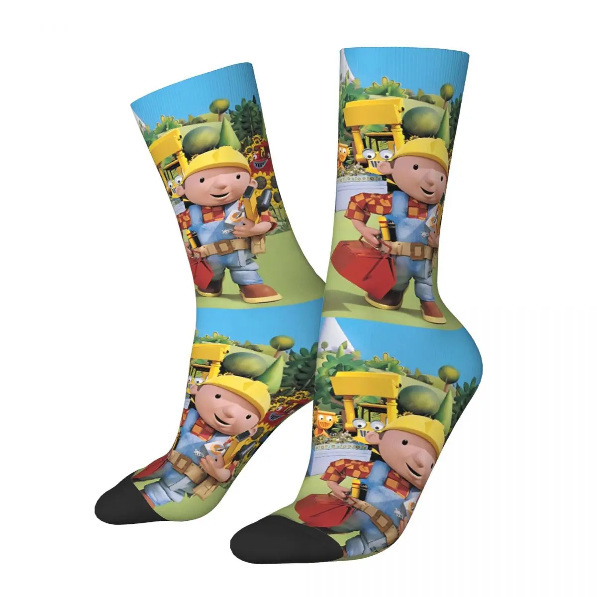 Bob The Builders Men Women Socks Windproof Novelty Spring Summer Autumn Winter Stockings Gift