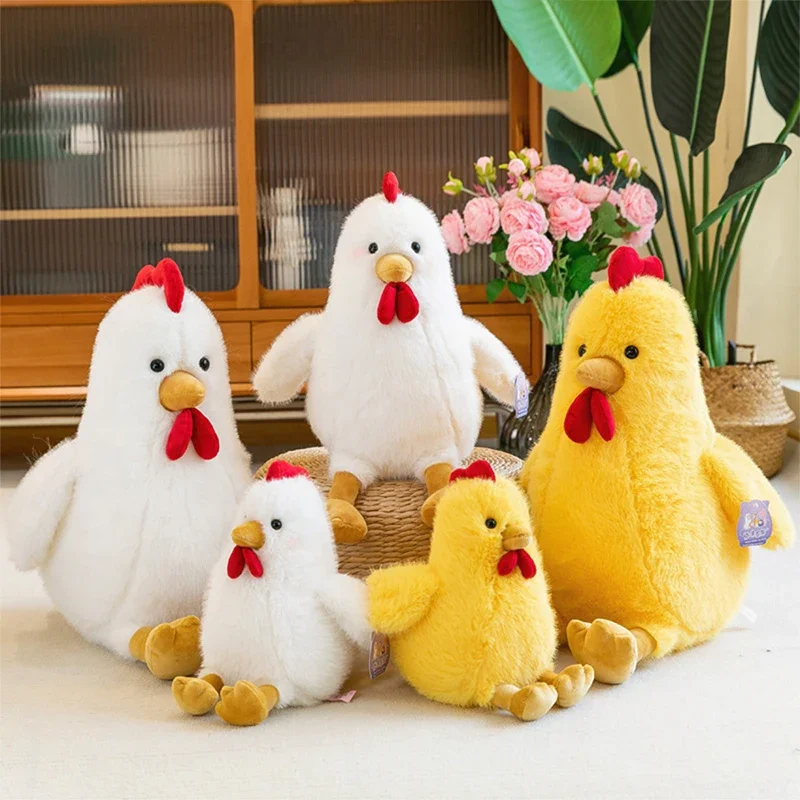 

Kawaii Plush Toy Stuffed Doll Cute Cartoon Milly Chicken Soft and Cuddly Chick Plushie for Children Birthday Gift