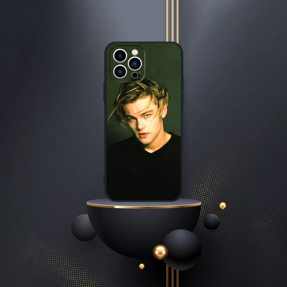 L-Leonardo D-Dicaprio Phone Case For iPhone 16,15,14,13,12,Pro,Max,11,7,8,Plus,XR,XS Max Shockproof Silicone Soft Shell